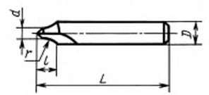 Центровочное сверло типа R малого диаметра