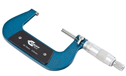 гладкий микрометр GRIFF МК-75 50-75 0,01