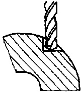 обработка сверлом цилиндрических поверхностей