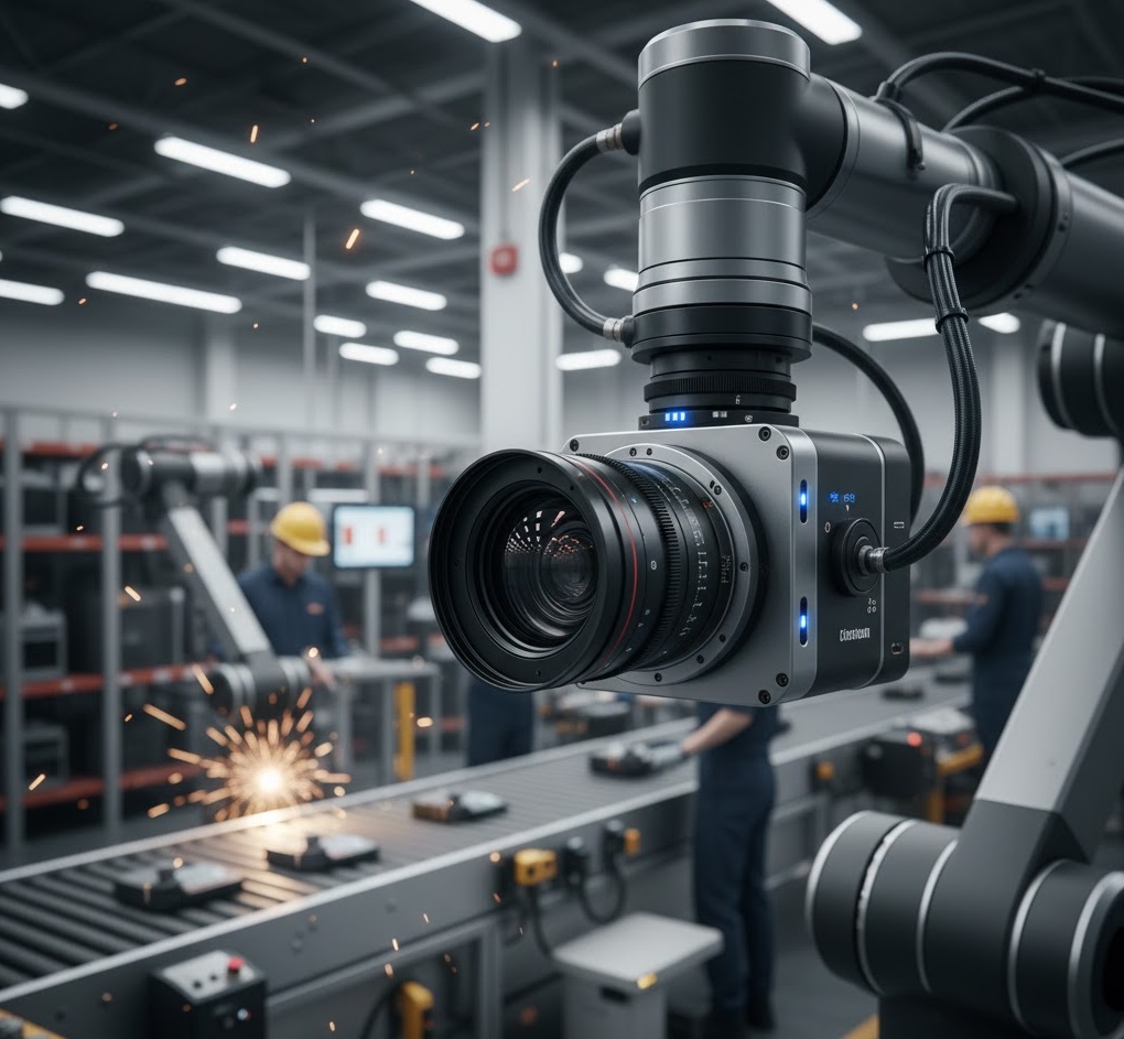 камера для контроля уровня безопасности посредством машинного зрения