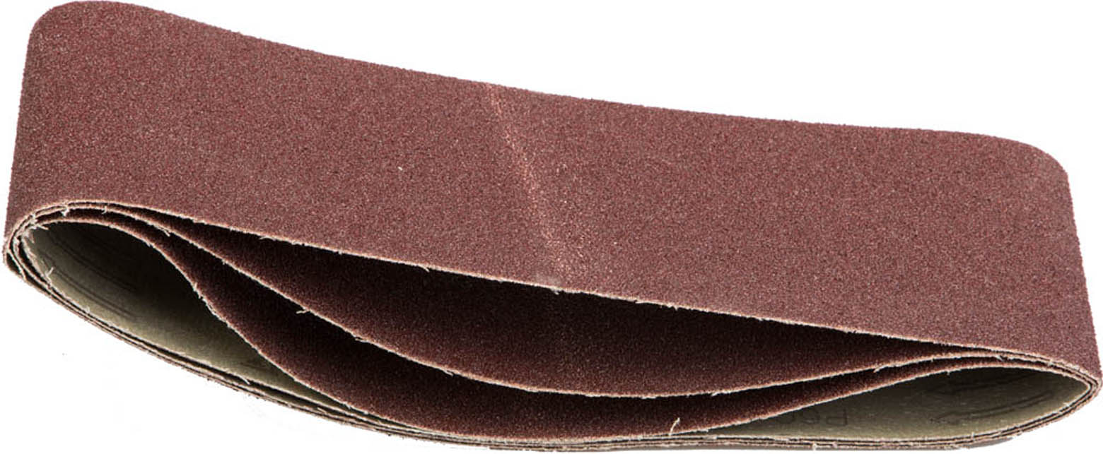 Лента шлифовальная универсальная бесконечная для ЛШМ STAYER 35443-060 Master P60, 100х610 мм, 3 шт., на тканевой основе