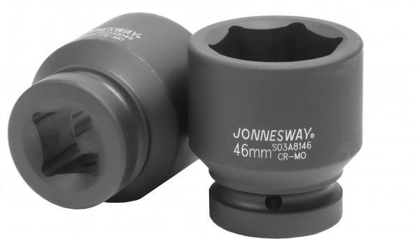 Фото Головка торцевая ударная 1"DR, 46 мм, Jonnesway