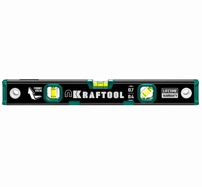 Магнитный уровень с зеркальным глазком Kraftool GRAND-M 34785-40 400 мм
