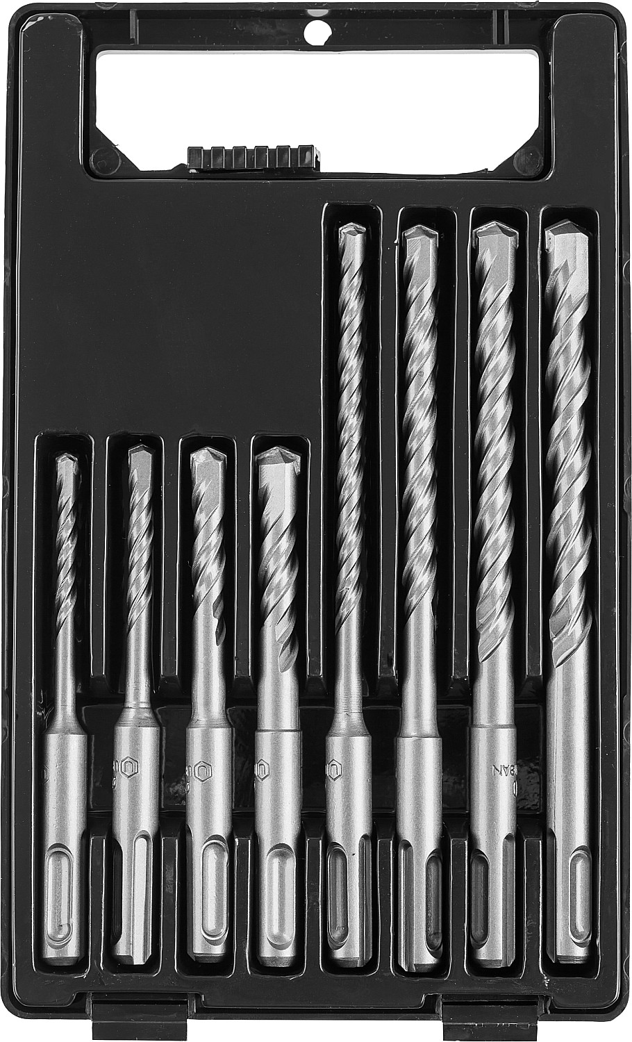 Фото Набор буров СИБИН 8 шт: 5, 6, 8, 10, 6, 8, 10, 12 мм, SDS-plus, 29312-H8