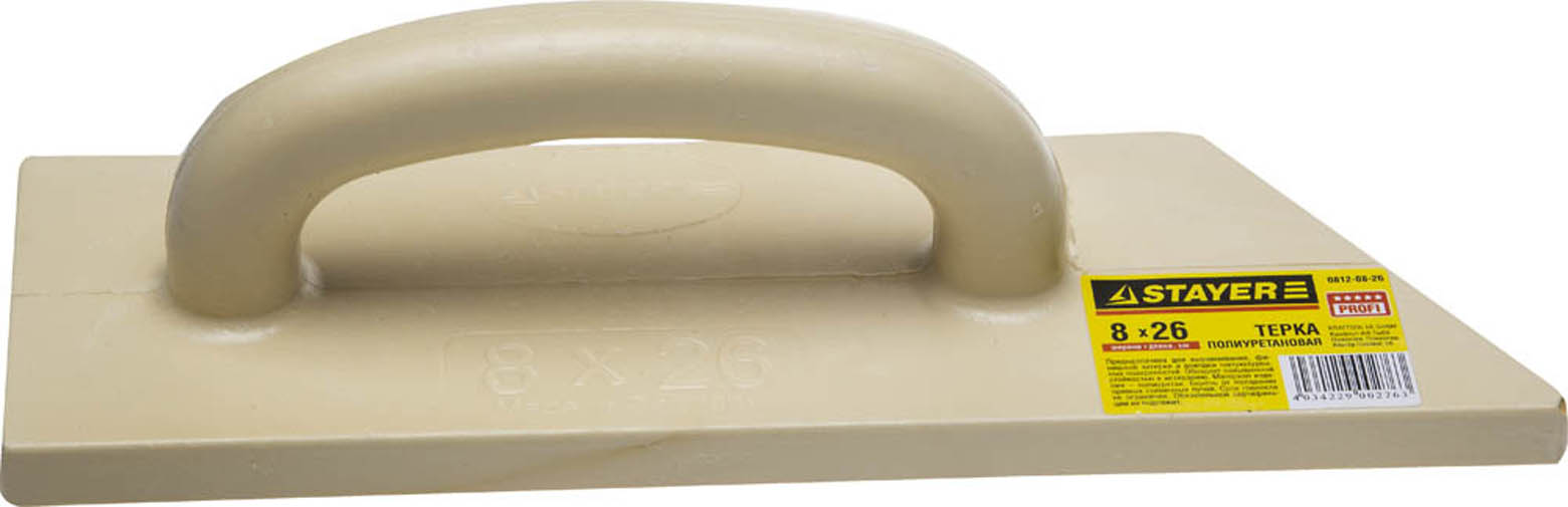 Фото Терка полиуретановая STAYER 80 x 260 мм, 0812-08-26