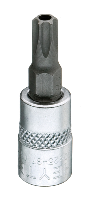 50825-37 Головка торцевая с битой вставкой TORX с отверстием под штифт, 1/4, TT 10 x 37 мм
