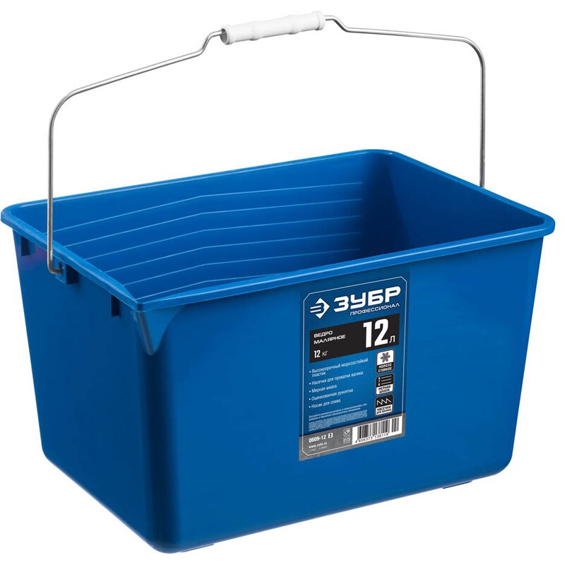 Фото Ведро малярное, серия «ПРОФЕССИОНАЛ» Зубр 0609-12