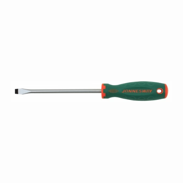 Фото Отвертка стержневая шлицевая ANTI-SLIP GRIP, SL4.0х150 мм, Jonnesway
