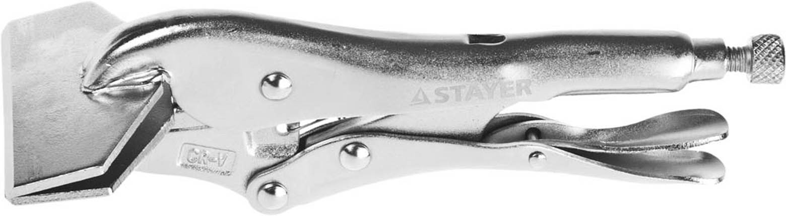Фото Зажим ручной жестянщика STAYER 250 мм, CrV, 22473_z01