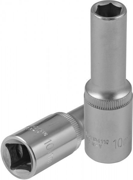 Фото Головка торцевая глубокая 1/2"DR, 10 мм, Jonnesway