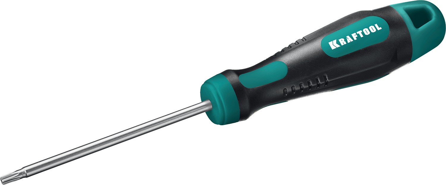 Фото Отвертка TX HOLE 15х80 мм, слесарная, Kraftool