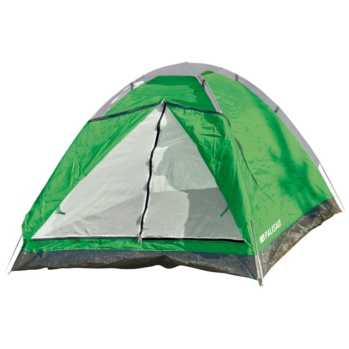 Фото Палатка однослойная двух местная, 200 х 140 х 115 см, Camping Palisad