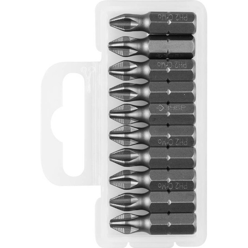 Фото Биты ЗУБР 26001-2-25-10 серия «МАСТЕР»