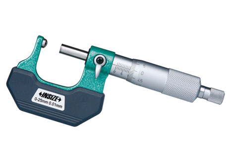 Фото Микрометр МТ-25, 0-25мм, 0.01мм, INSIZE