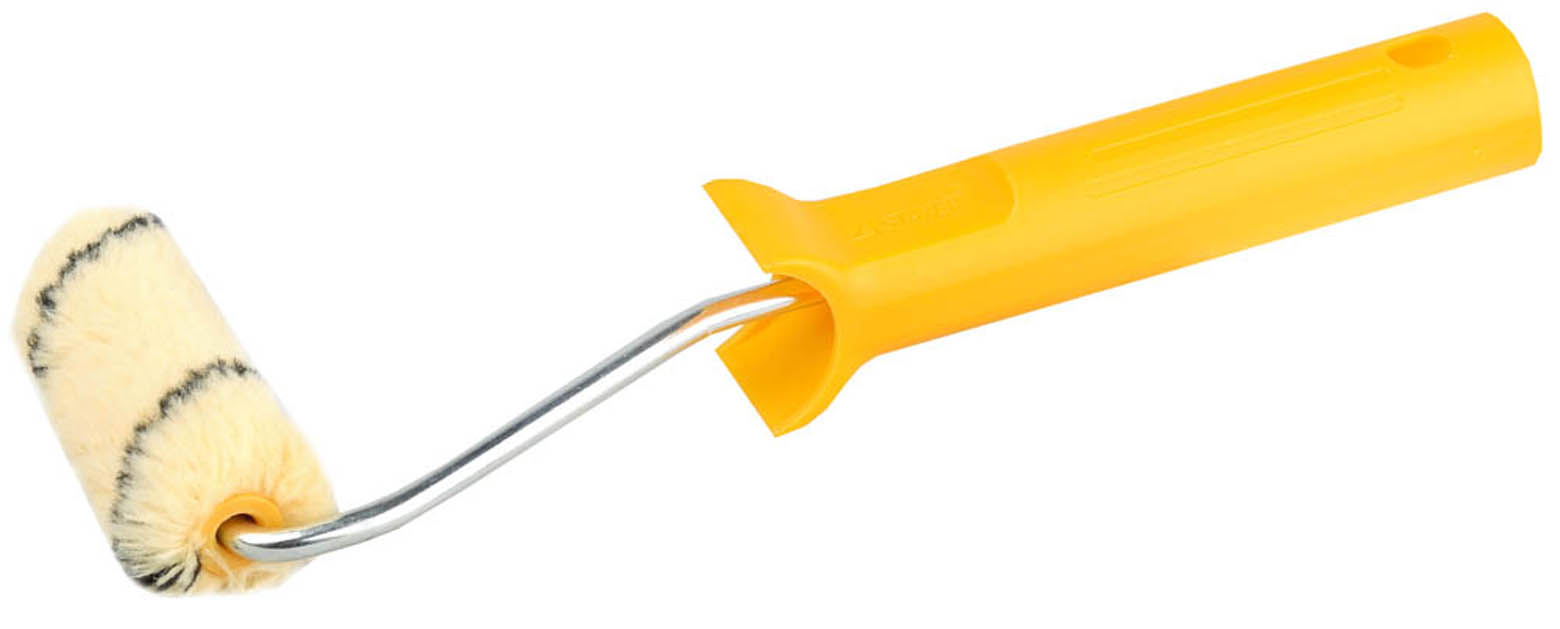 Валик с ручкой STAYER 70 мм,15 мм, полиакрил, DUALON 03-05812-07