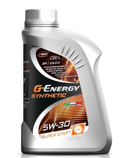 Фото Моторное масло G-Energy Synth Super Start 5W-30, 1л