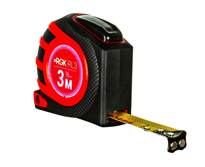 Фото Измерительная рулетка с поверкой 3м 16мм RGK RL3