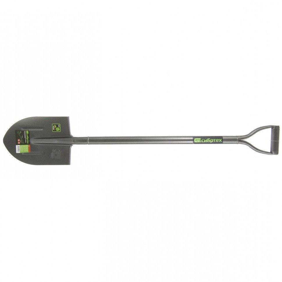 Фото Лопата штыковая, 210 х 290 х 1150 мм, цельнометаллическая, Сибртех