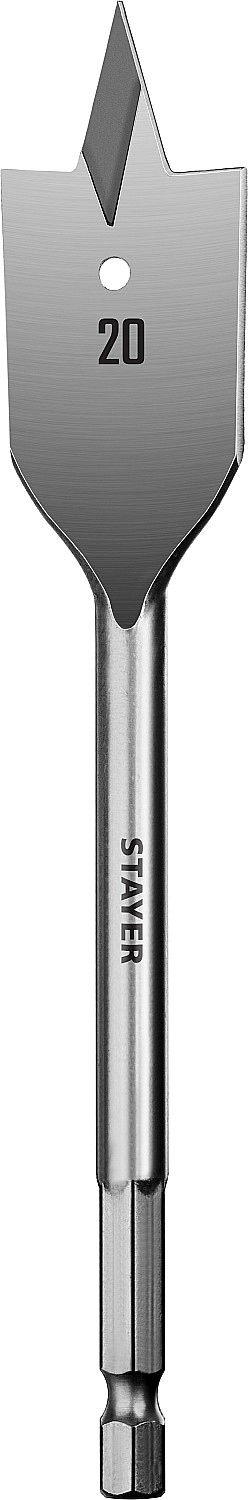 Сверло по дереву перовое 2950-20_z01 Master STAYER FLAT 20x152мм