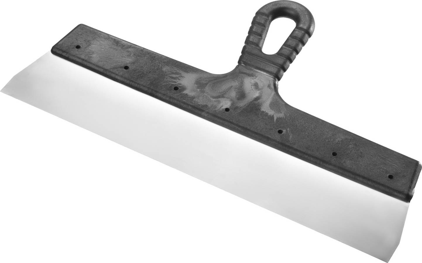 Фото Шпатель фасадный СИБИН 350 мм, нержавеющая полотно, пластмассовая рукоятка, 10079-350_z01