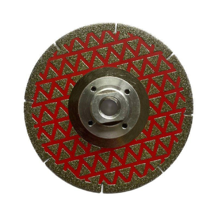 Фото Круг алмазный 1A1R D125-2,5T-3W-22.23H+4P(M14) "Electroplated Marble" Elsilber