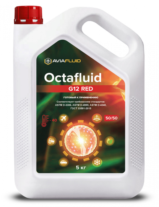 Фото Octafluid G12 red (50/50)