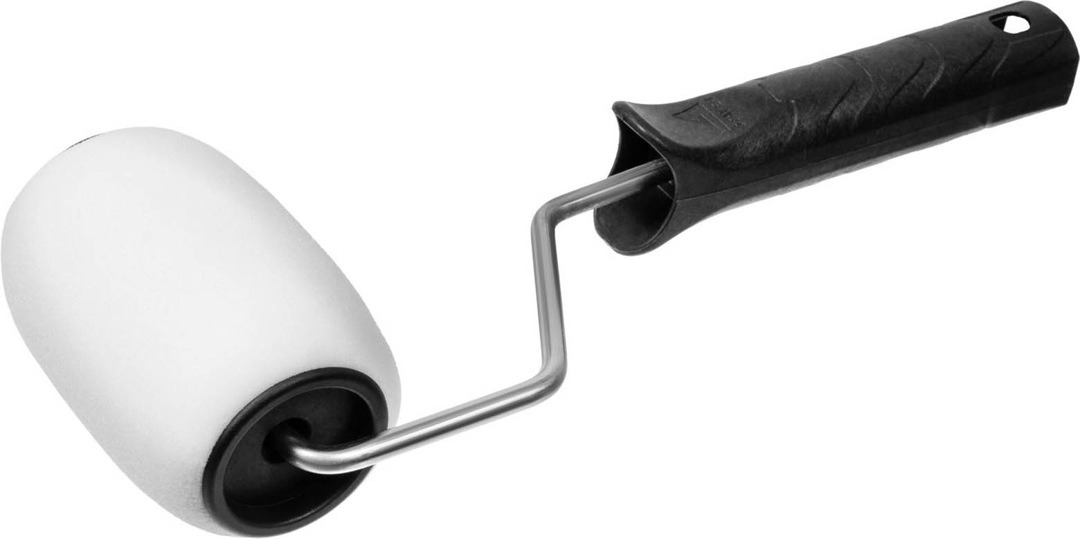 Фото Валик с ручкой поролон STAYER 6х100 мм, 90 мм, 44 мм, поролон, 0360-09_z01