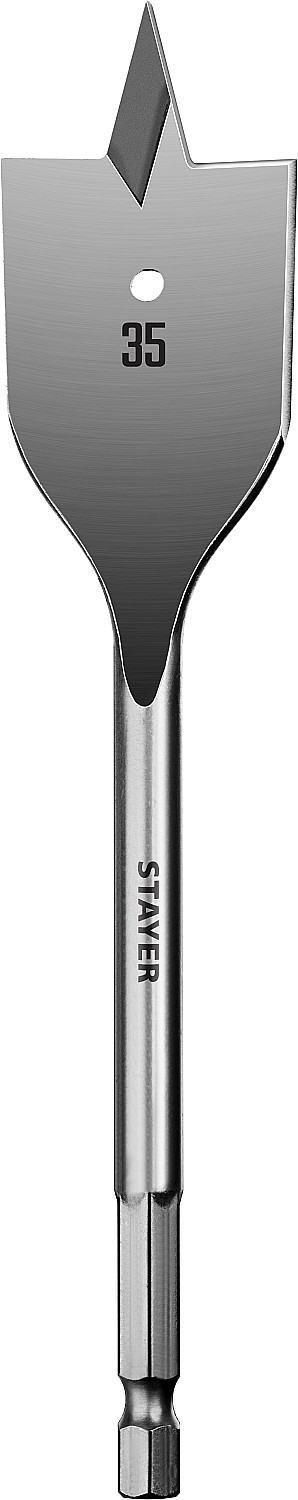 Сверло по дереву перовое 2950-35_z01 Master STAYER FLAT 35x152мм