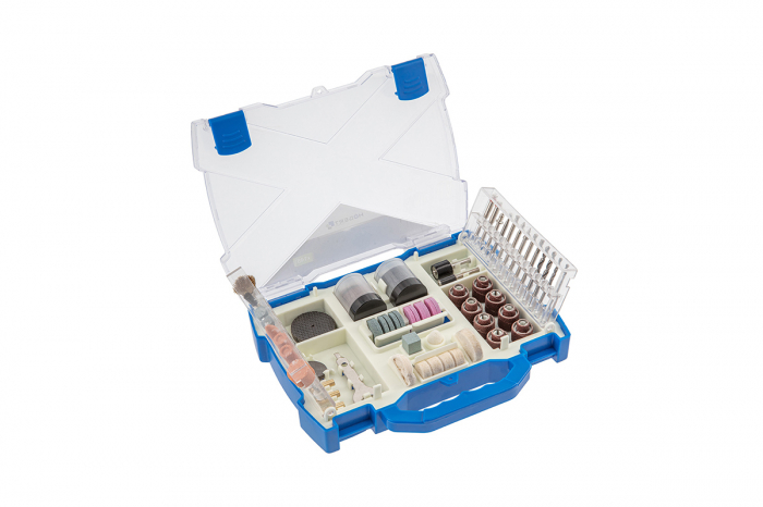 Фото Набор запасных аксессуаров для многофункциональной гравировальной машинки 145 пр. HOEGERT