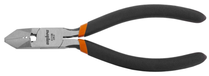 Фото Бокорезы угловые 45°, многофункциональные с ПВХ рукоятками, 160 мм, Ombra