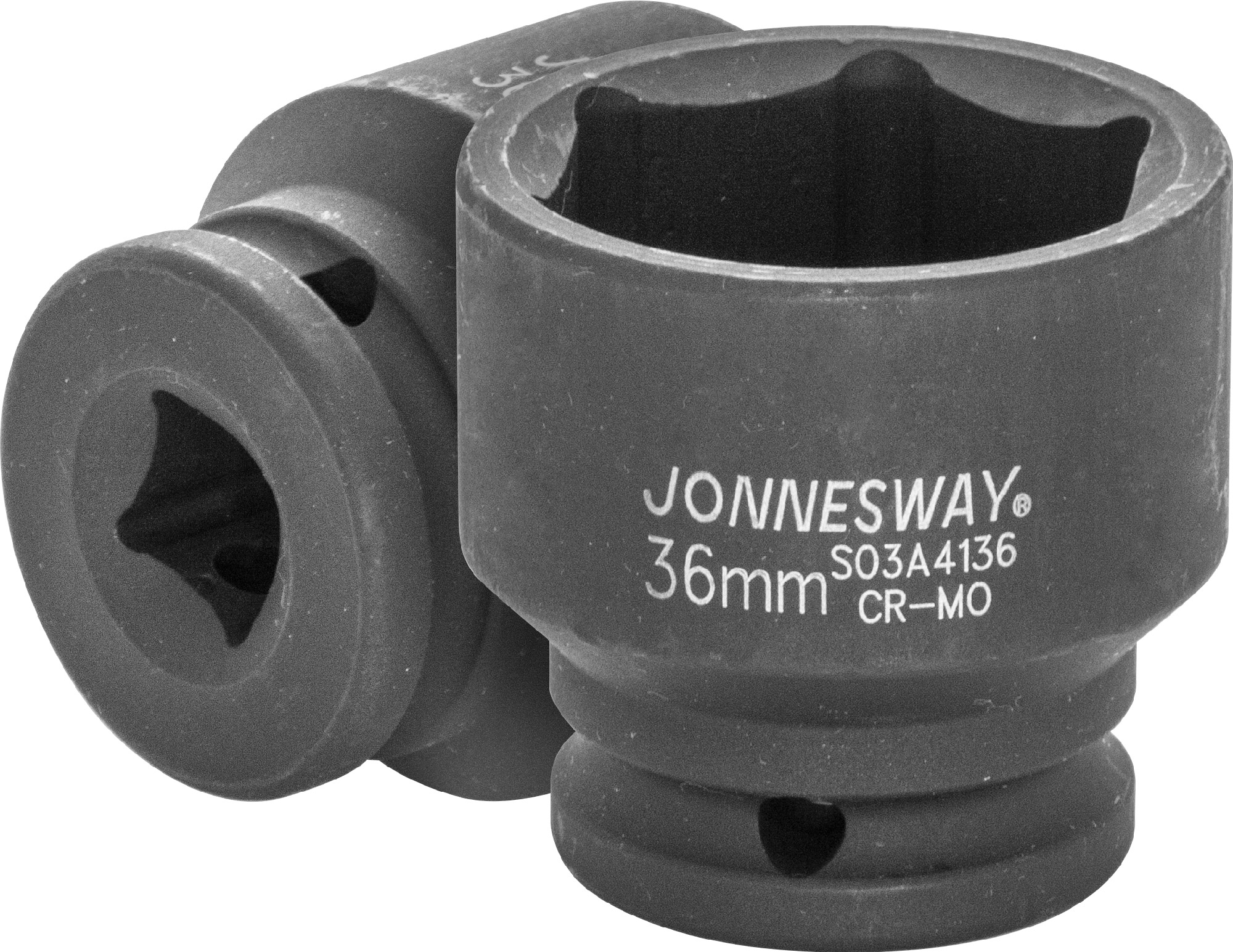 Фото Головка торцевая ударная 1/2"DR, 36 мм, Jonnesway