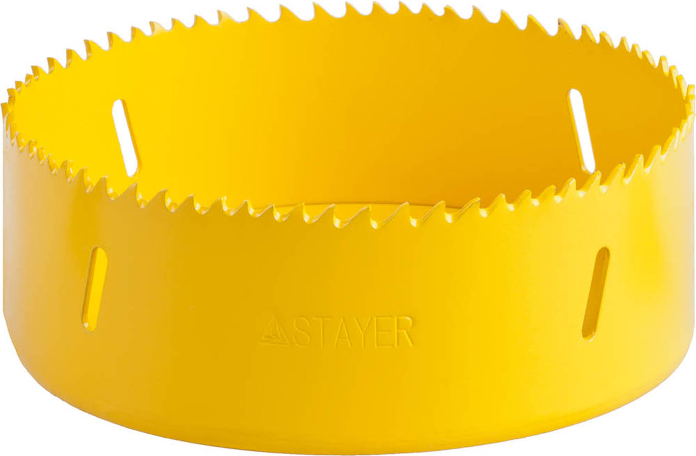 Кольцевая биметаллическая универсальная STAYER d 121 мм, 29547-121