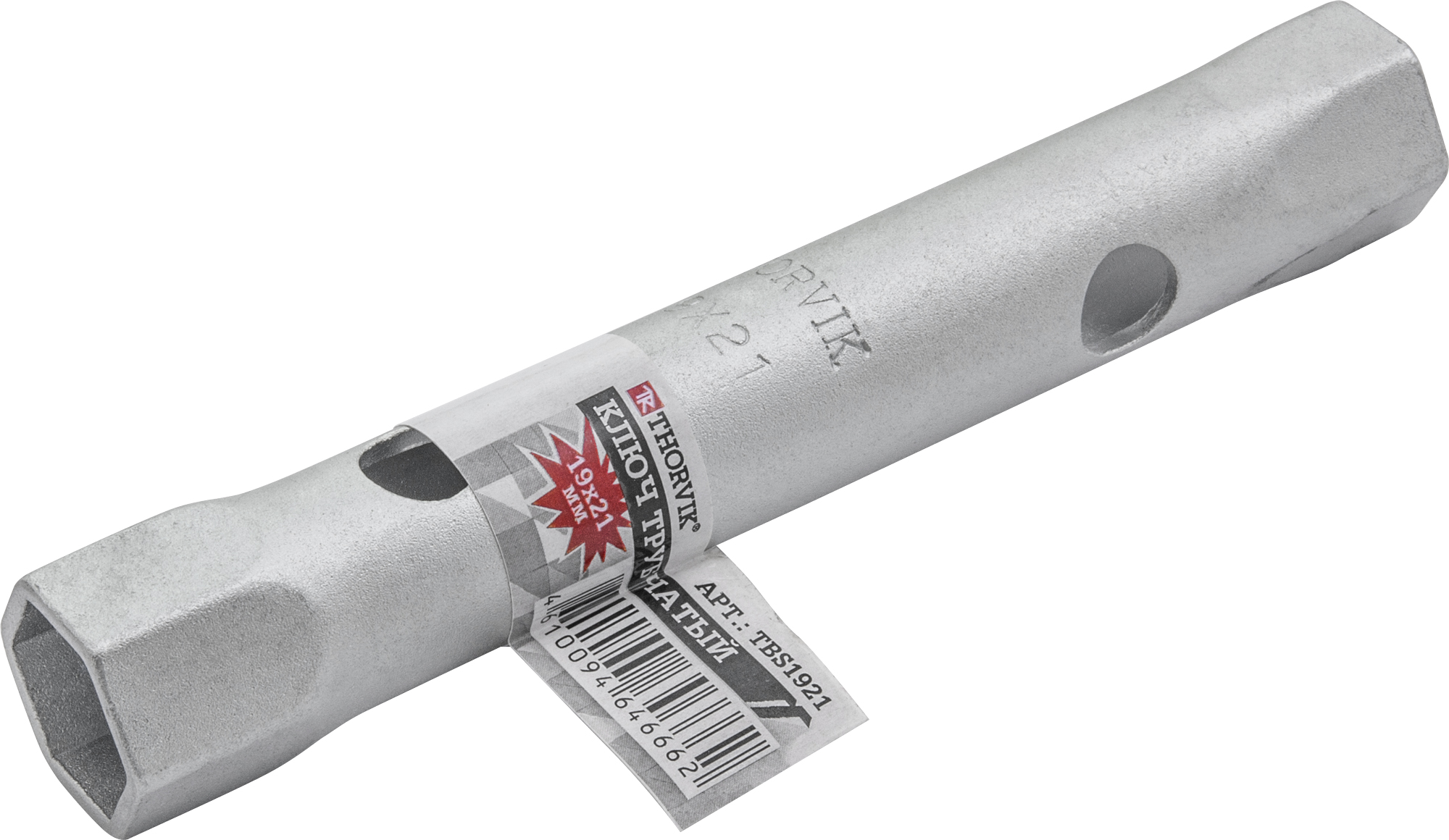 Фото Ключ трубчатый, 19x21 мм, THORVIK
