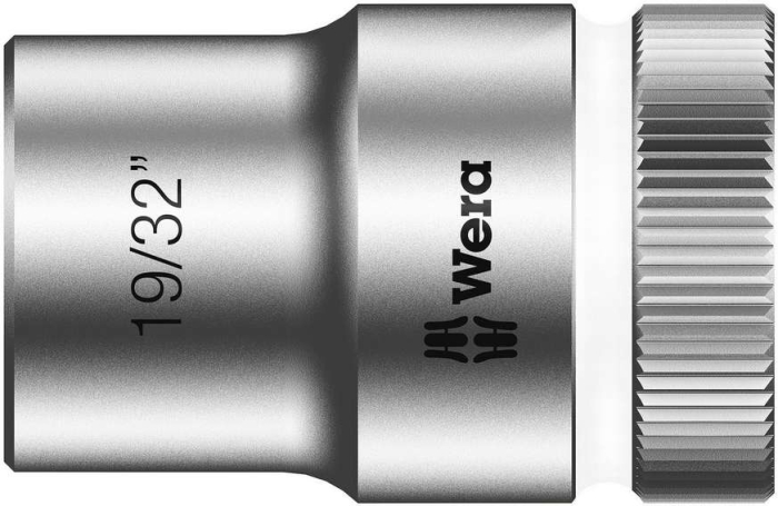Фото 8790 HMC Zyklop Головка торцевая 6-гранная, 1/2, 19/32" x 37 мм