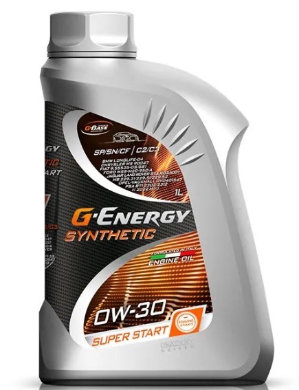 Фото Моторное масло G-Energy Synth Super Start 0W-30 для легкового и коммерческого транспорта, 1л
