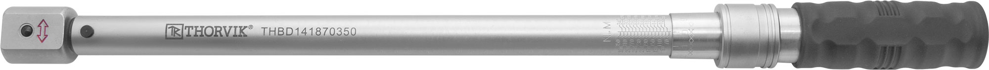 Ключ динамометрический двусторонний с посадочным размером 14х18 мм, 70-350 Нм, THORVIK