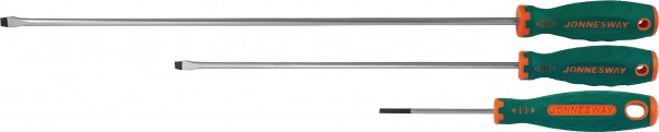 Фото Отвертка стержневая шлицевая ANTI-SLIP GRIP, SL2.4х50 мм, Jonnesway