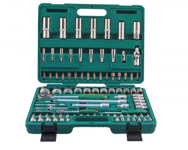 Набор инструмента универсальный 1/4", 1/2"DR, 94 предмета, Jonnesway