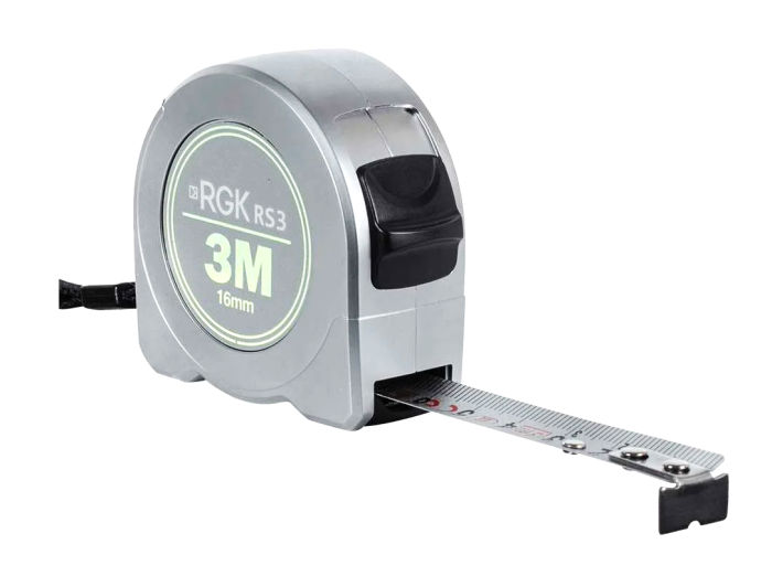 Измерительная рулетка 3м 16мм RGK RS3