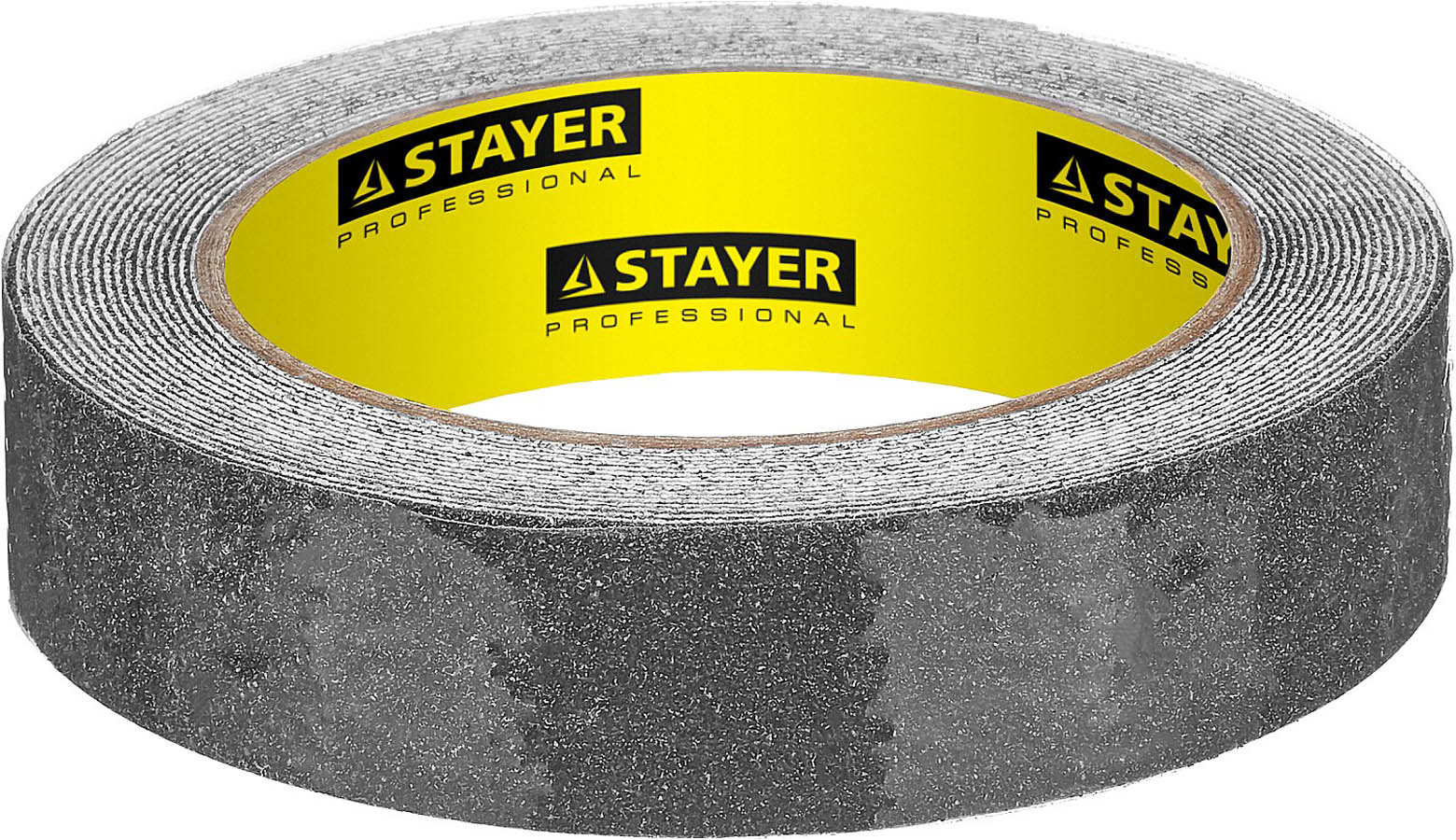 Фото Черная, лента клейкая противоскользящая (скотч) STAYER 12270-25-05 25 мм х 5м