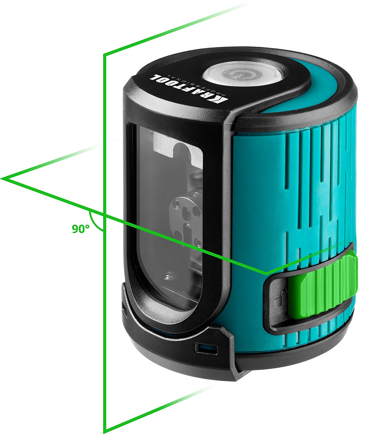 Зеленый лазерный нивелир KRAFTOOL CL 20 34701 20 м, 0.2 мм/м