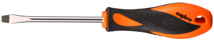 Отвертка стержневая шлицевая BASIC, SL10х200 мм, Ombra