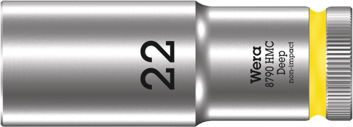 Фото 8790 HMC Deep Головка торцевая 6-гранная, 1/2, глубокая, 22 x 83 мм