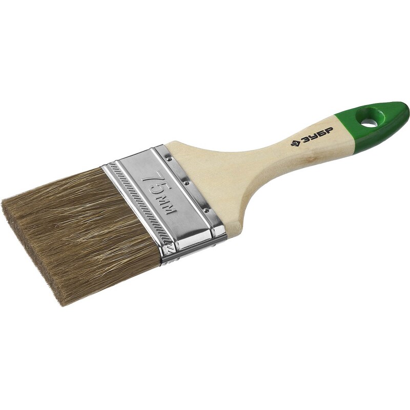 Фото Кисти плоские ЛАЗУРЬ, серия «МАСТЕР» Зубр 401009-075