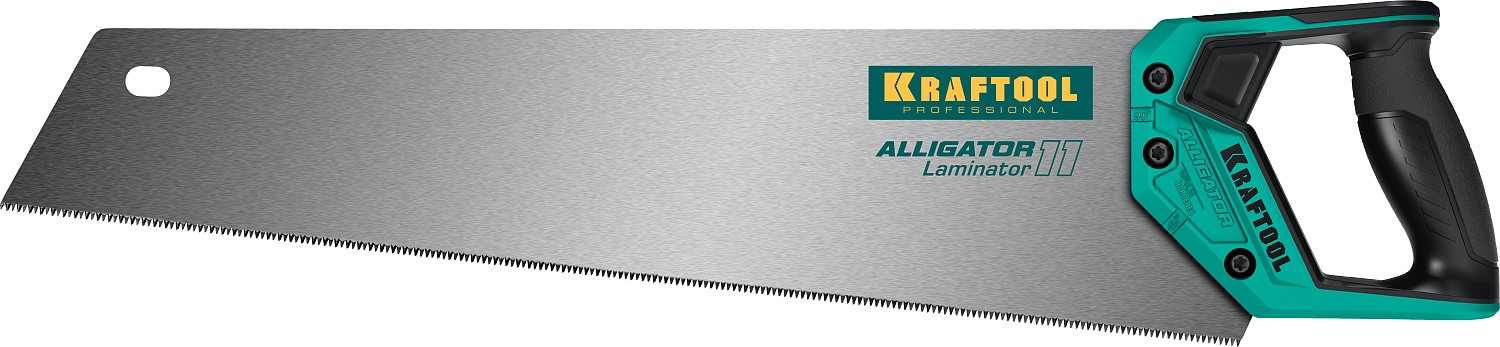 Фото Ножовка по ламинату Alligator Laminator 11 15207 KRAFTOOL 11 TPI, 500 мм