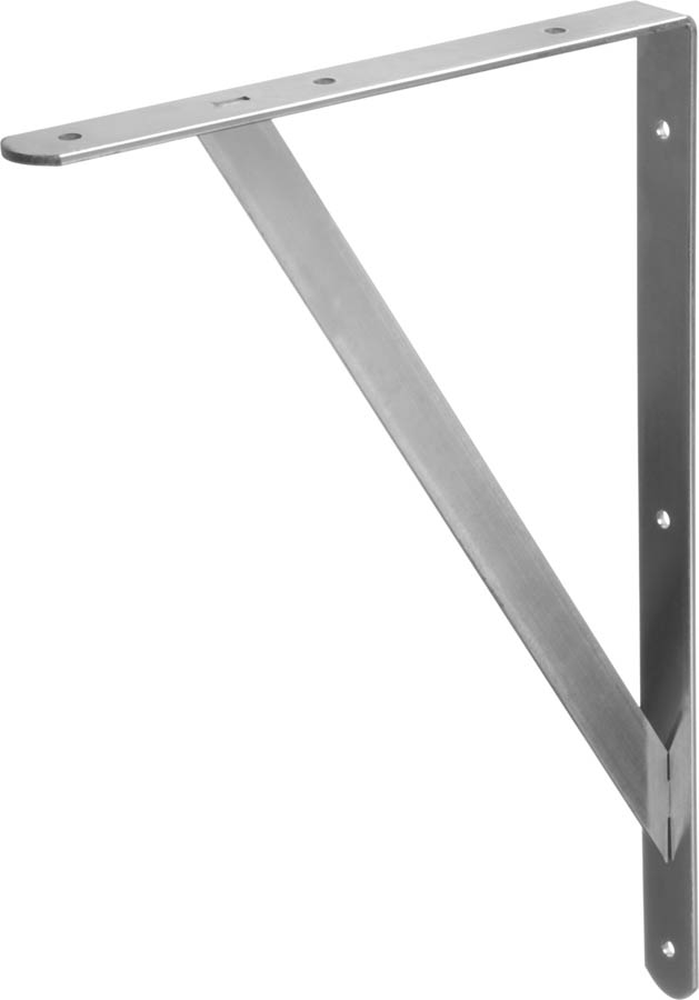 Уголок-кронштейн, усиленный STAYER 37423-5 400х280х30х4 мм, оцинкованный