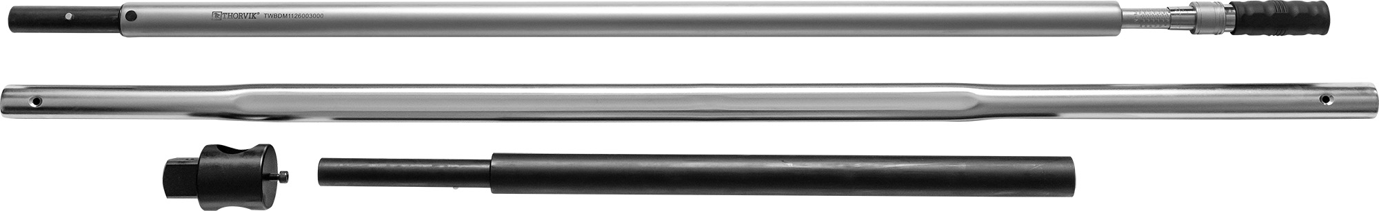 Ключ динамометрический двусторонний 1-1/2"DR, 600-3000 Нм, THORVIK