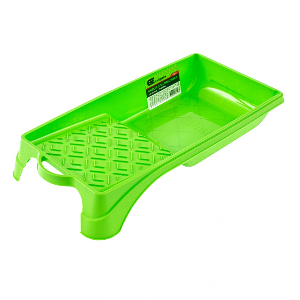 Фото Кювета пластмассовая для валиков, 120 x 260 мм, Россия Сибртех