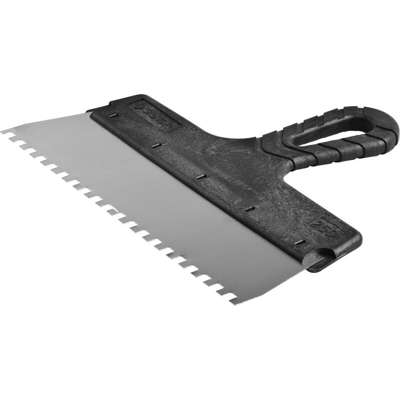 Фото Шпатель зубчатый нержавеющий серия «МАСТЕР» Зубр 10078-25-06