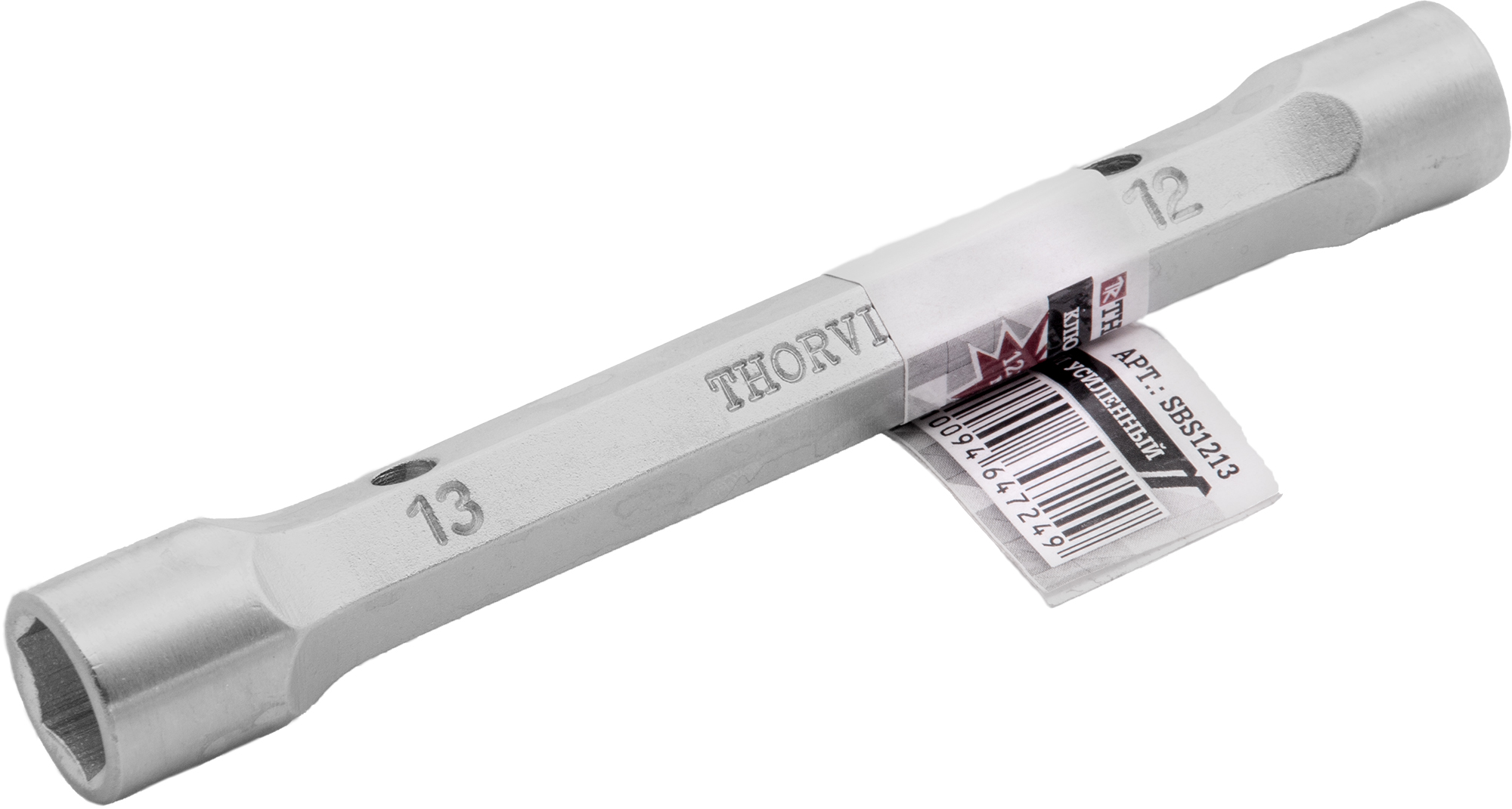 Фото Ключ трубчатый усиленный, 12x13 мм, THORVIK